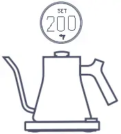 FELLOW Stagg EKG Electric Pour-Over Kettle A01
