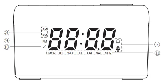 Welgo C20 Radio Alarm Clock 3