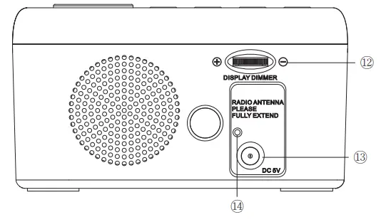 Welgo C20 Radio Alarm Clock 4
