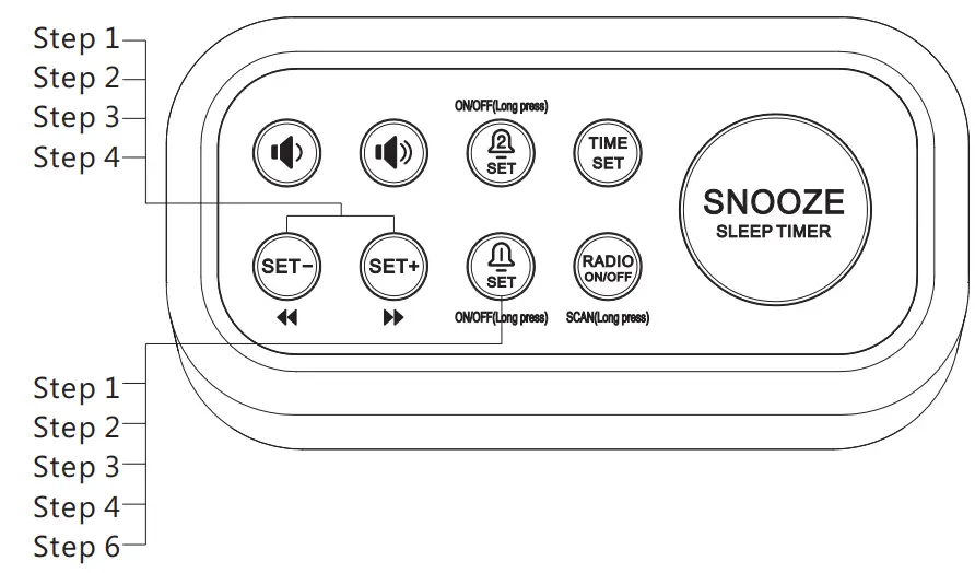 Welgo C20 Radio Alarm Clock 9