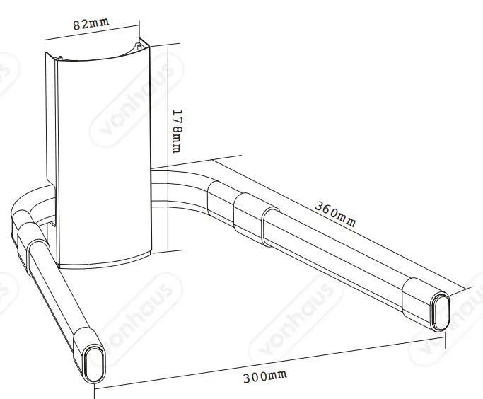 VonHaus 3005025 Trinity 25500 Gal Tank Car Tilx fig 4
