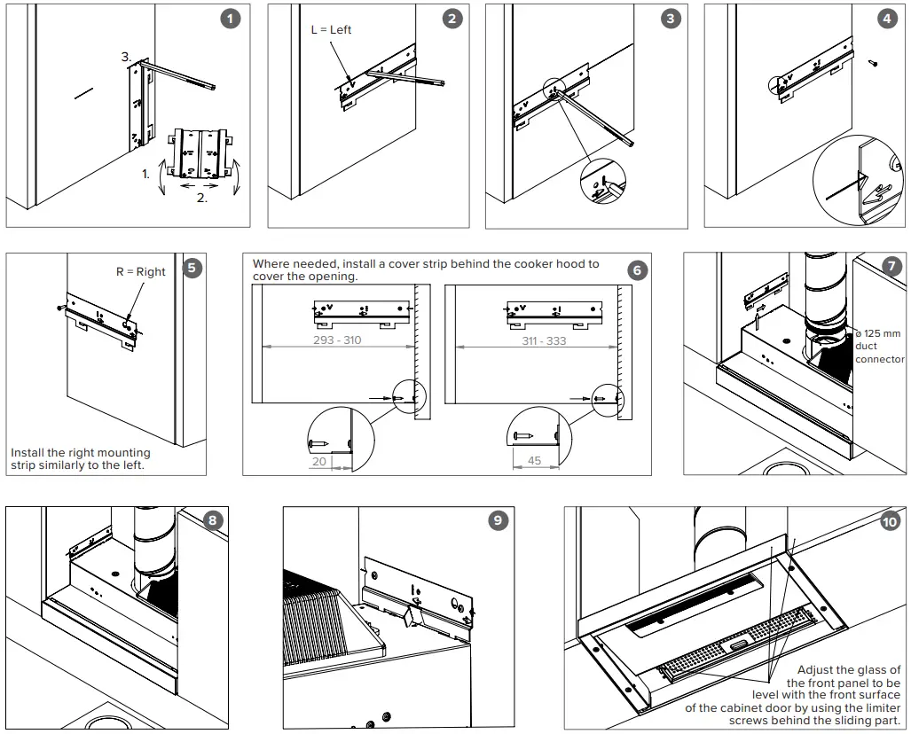 VALLOX Delico PTD EC Stove Hood - FIG 2