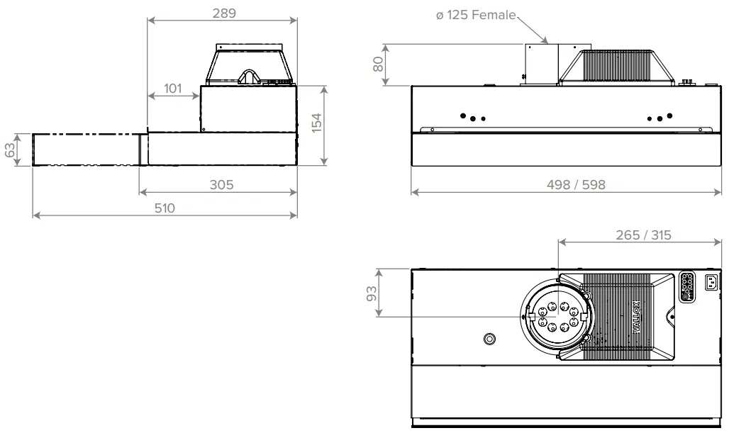 VALLOX Delico PTD EC Stove Hood - FIG 3