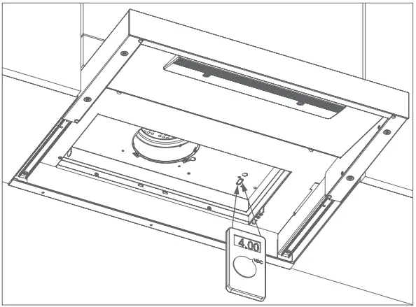VALLOX Delico PTD EC Stove Hood - FIG 6