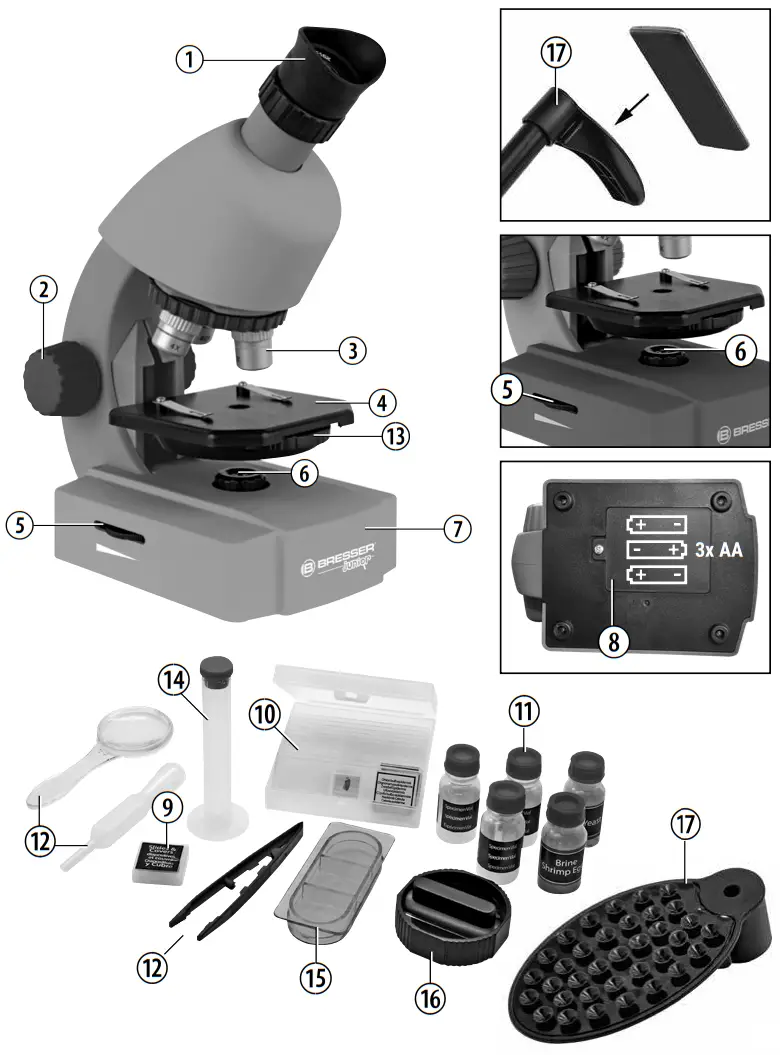 BRESSER 8850900 Telescope Microscope Set fig2