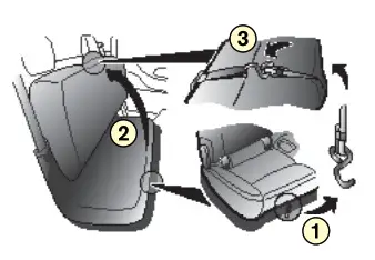 NISSAN Np300 Hardbody Car - REAR SEAT FOLDING