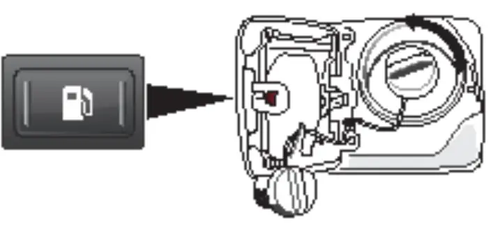 NISSAN Np300 Hardbody Car - fuel-filler