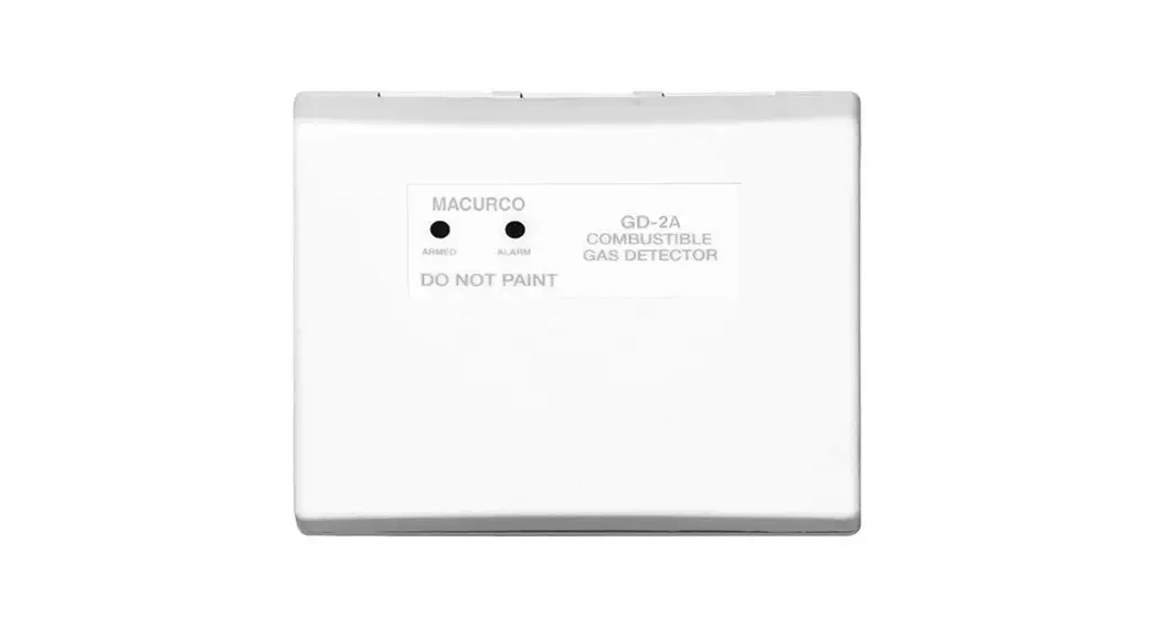 Macurco Gd-2a Combustible Gas Detector Instruction Manual Macurco Gd-2a Combustible Gas Detector Instruction Manual