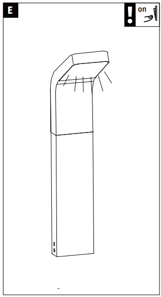 Paulmann 94746 Kulma LED Bollard Light-fig8