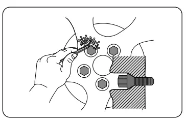 TESLA K Summit K34 Summit Chains for 2021 M3P - Fig 1