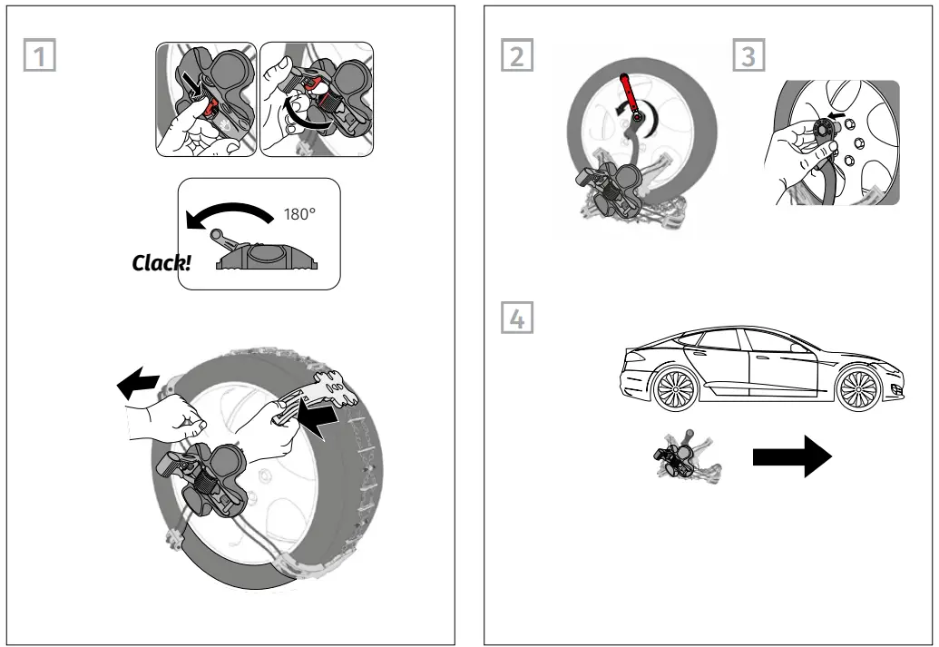 TESLA K Summit K34 Summit Chains for 2021 M3P - Fig 13