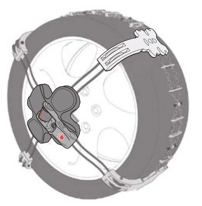 TESLA K Summit K34 Summit Chains for 2021 M3P