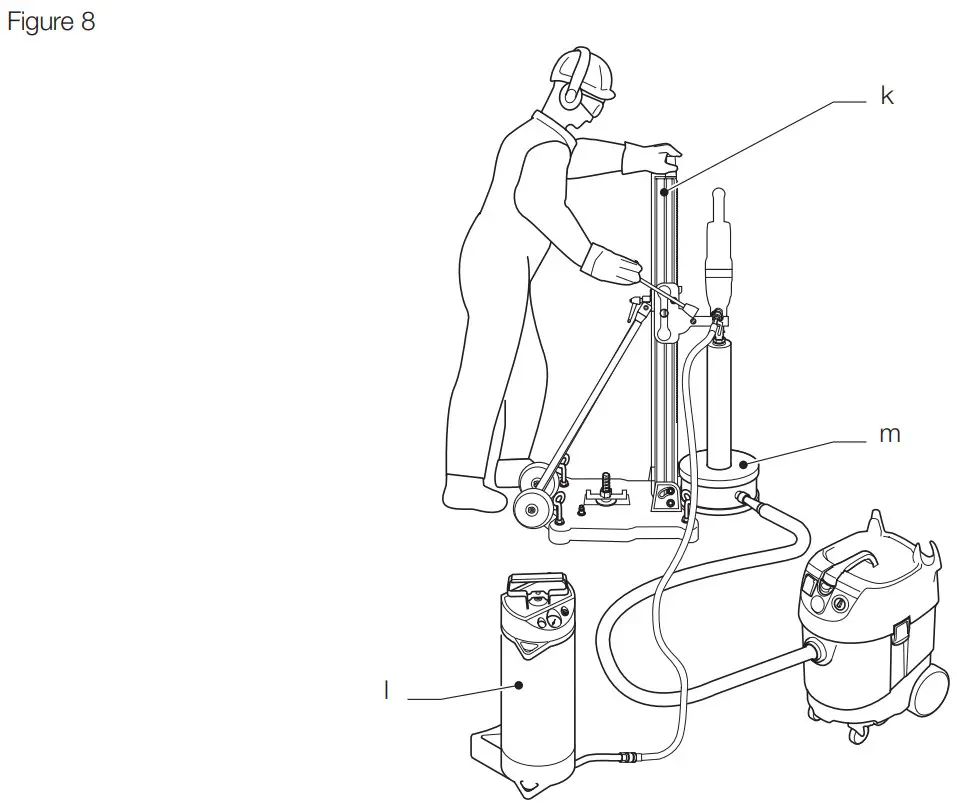 DEWALT D21583 3 Speed Wet &amp Dry Diamond Drill - Figure 8