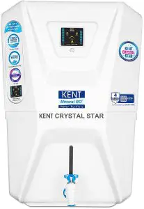 KENT Crystal Star Water Purifier with Display of Minerals and Purity