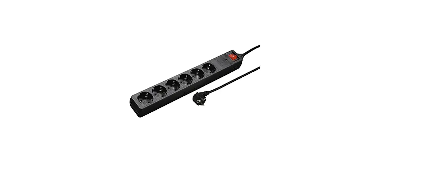 Hama 00223157 6-way Power Strip With Surge Protection 1.4 M Instruction Manual