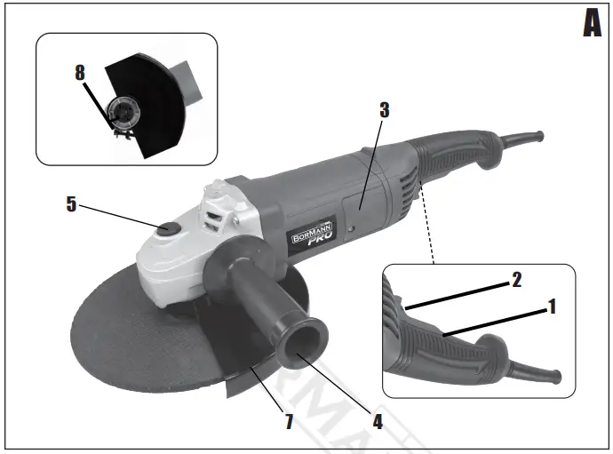 BORMANN PRO BAG2050 Angle Wheel-fig2
