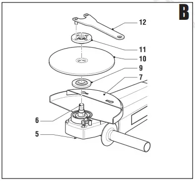 BORMANN PRO BAG2050 Angle Wheel-fig3