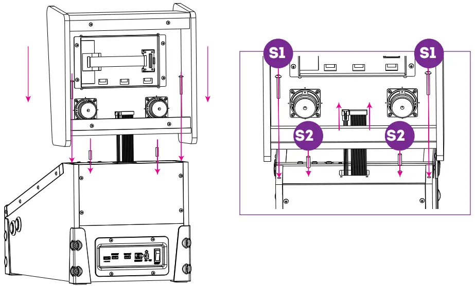 ATGAMES HA8818 Legends Pinball Micro Multiple IP Skin Artwork-fig4