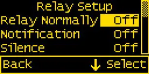 BLUE SEA SYSTEMS DC M2 OLED Meter - Menu 5