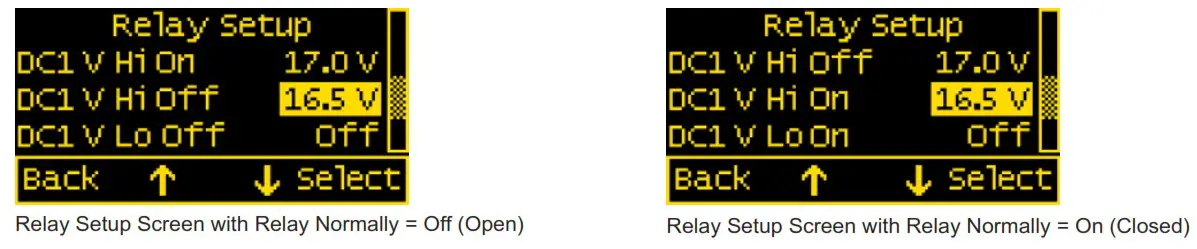 BLUE SEA SYSTEMS DC M2 OLED Meter - Menu 7