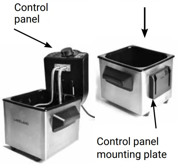 LAKELAND 26774 COMPACT DEEP FAT FRYER - ATTACHING