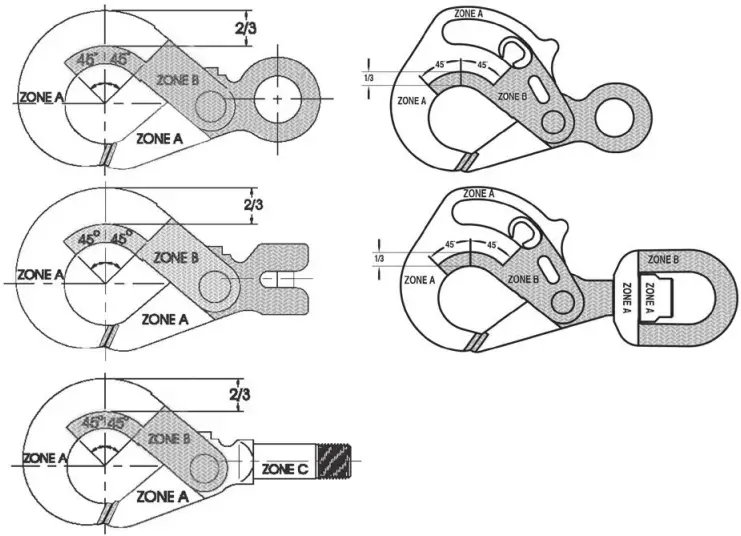 Crosby S-1316A SHUR-LOC Hooks fig 1