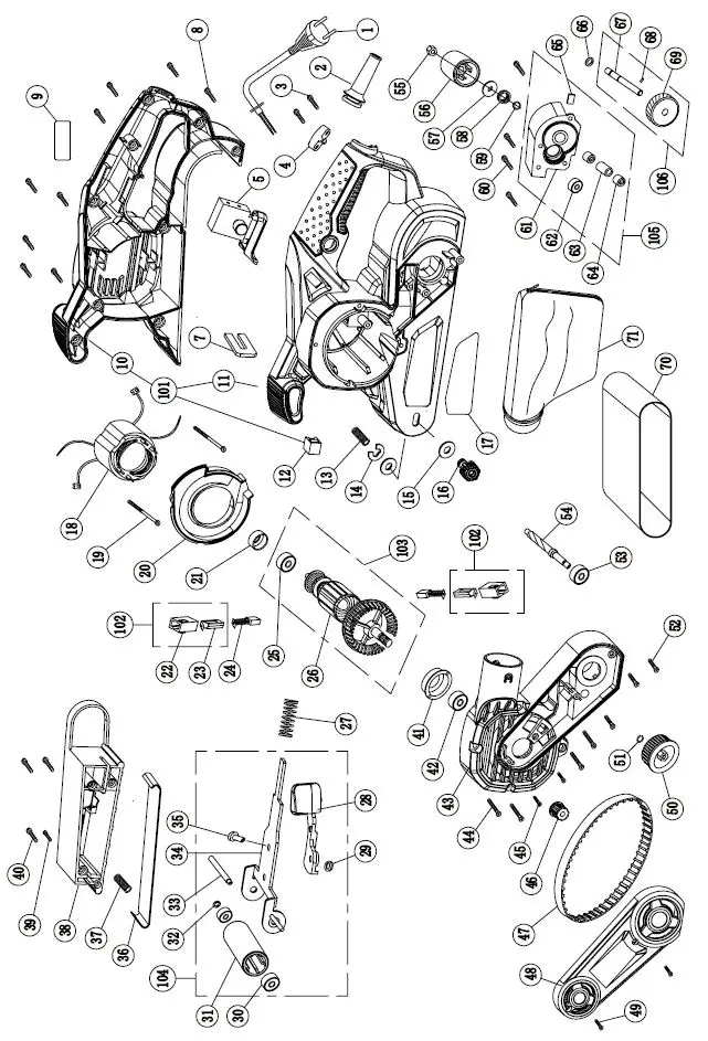 WEN-HB6319-Handheld-Belt-Sander-fig-11