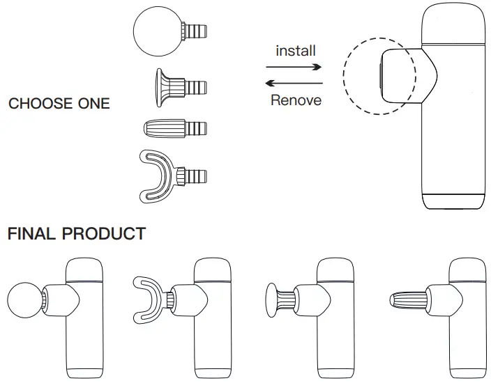 Dr Rock Mini 2s Massage Gun-fig4