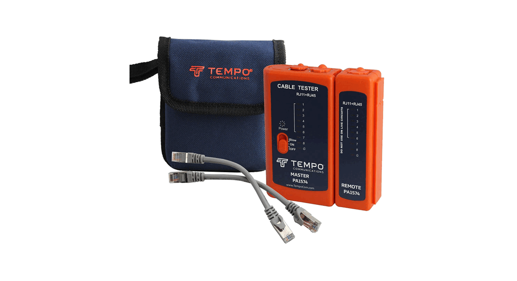 Tempo Communications Pa1574 Network Tester Instruction Manual Tempo Communications Pa1574 Network Tester Instruction Manual