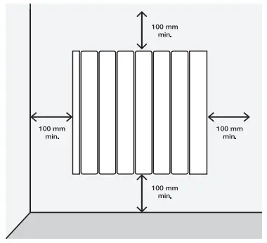 Ronite D Series 990W WiFi Electric Radiator - Figure 1