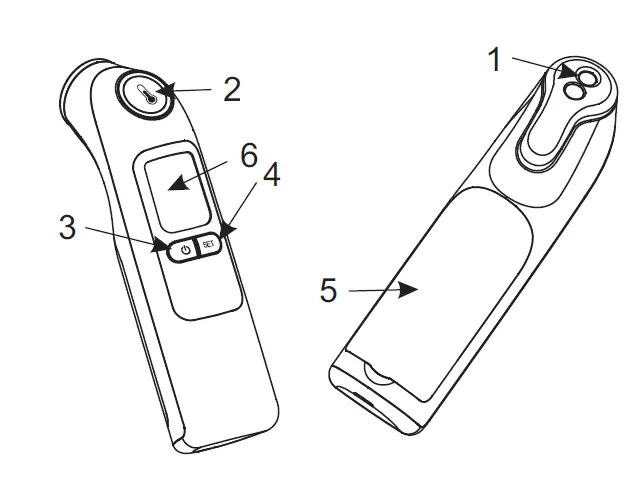 JOYTECH DET-3015b Infrared Forehead Thermometer 1