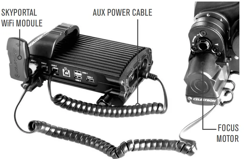 CELESTRON 94038 AUX Power Cable for Smart DewHeater Controllers - fig 3