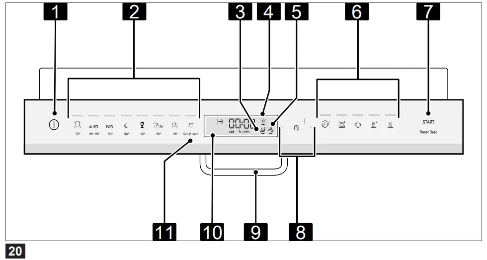 IKEA 004.754.18 DISKAD Integrated Dishwasher - fig 9