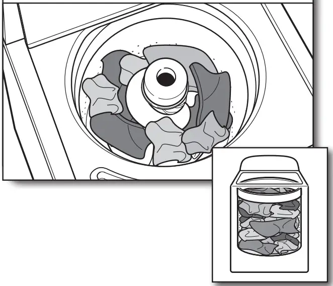 Load laundry into washer
