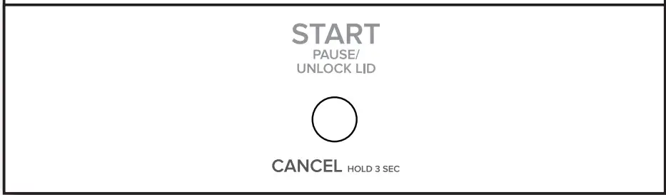 START PAUSE UNLOCK LID