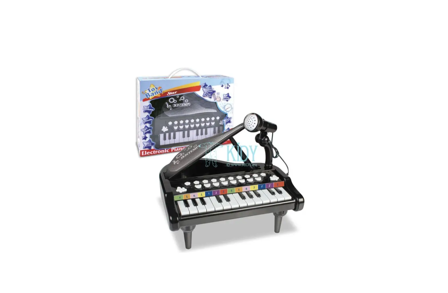 Bontempi 10 2010 Electronic Piano With Microphone Owner's Manual