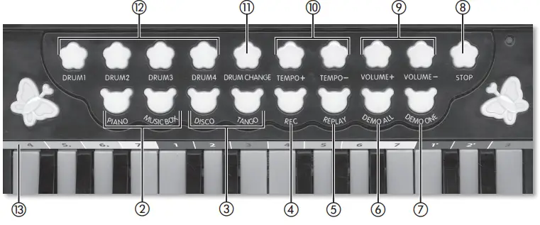 BONTEMPI-10-2010 -Electronic-Piano-with-Microphone-fig 1