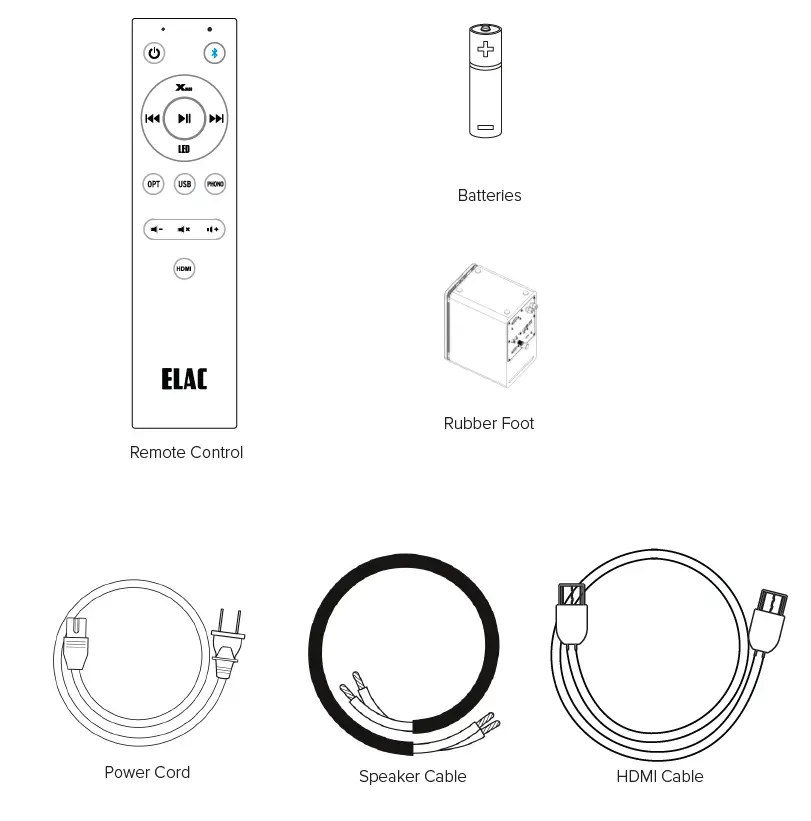 ELAC DCB41 Debut ConneX Powered Loudspeakers 1