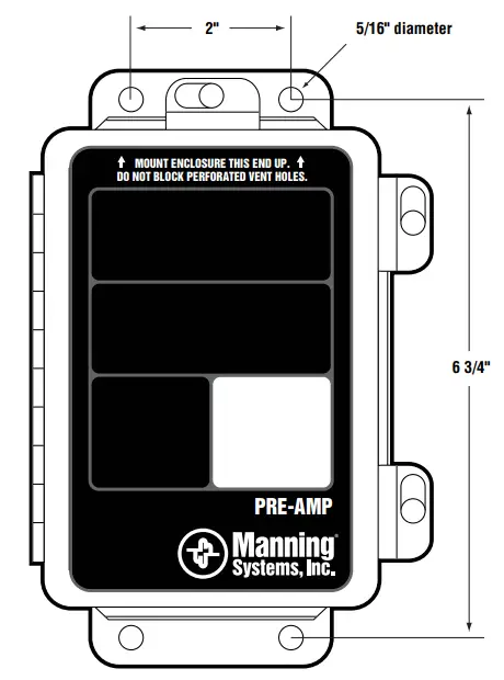 Manning Vent Line Sensor - sensor is the