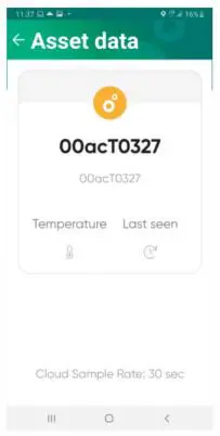 Apps Wiliot App User Guide - Tapping on the pixel
