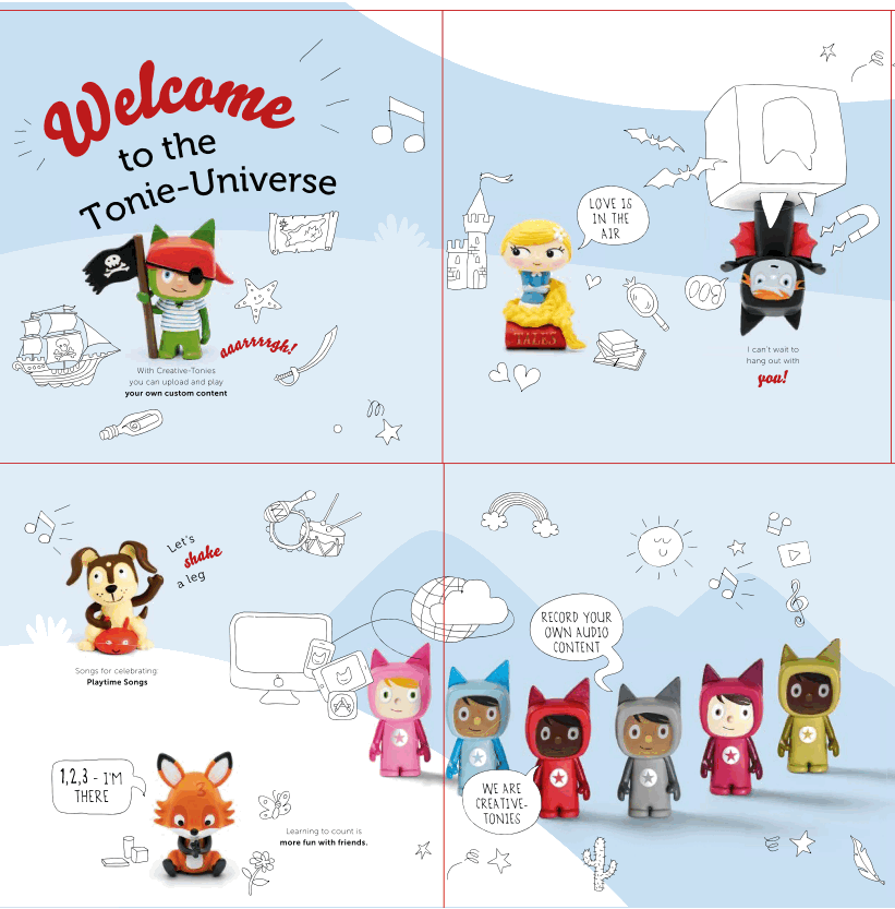 tonies Toniebox Audio Player Starter Set with Playtime Puppy - 1