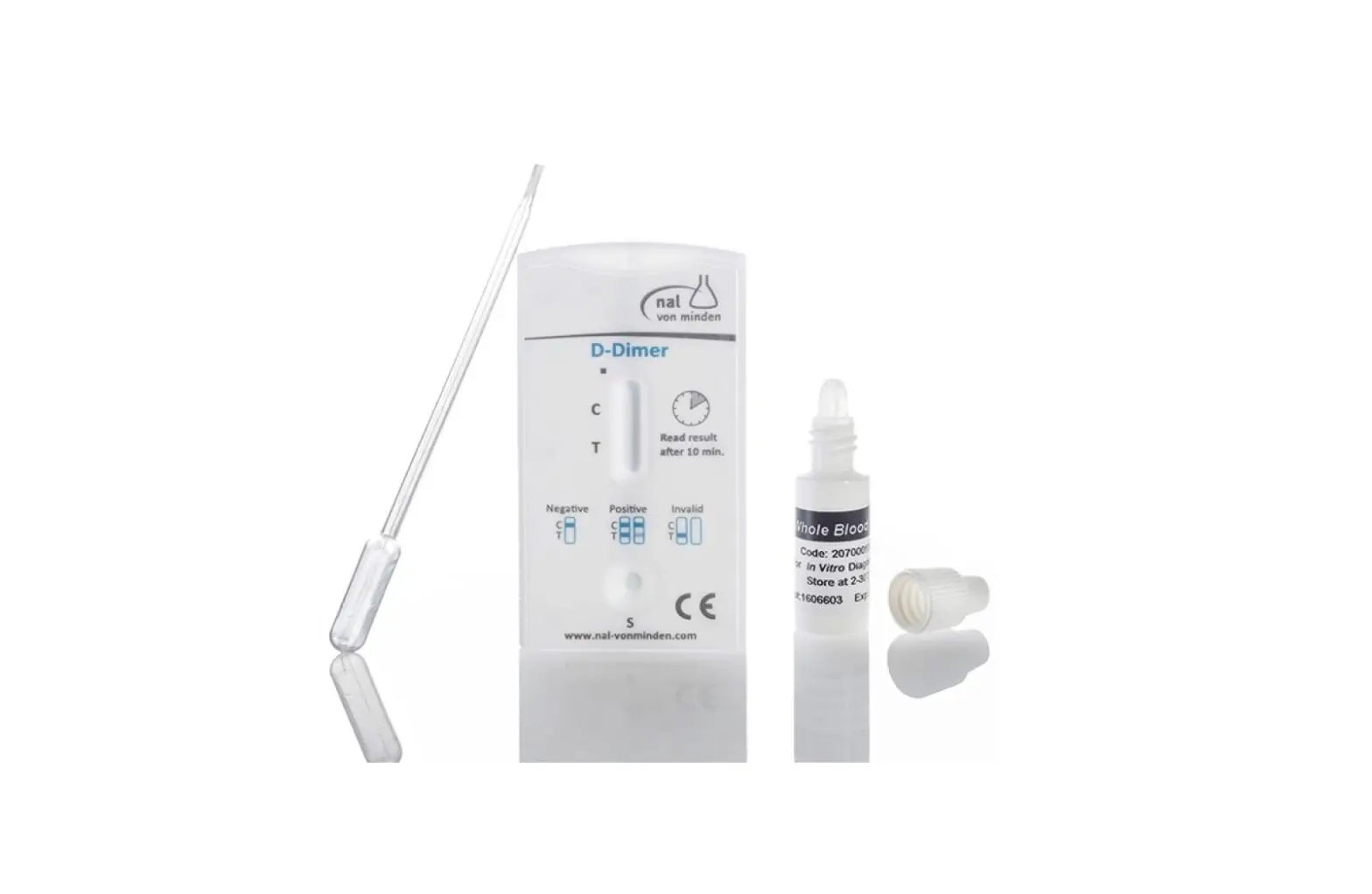 Nal Von Minden 351006n-05 Nadal D-dimer Test Instruction Manual Nal Von Minden 351006n-05 Nadal D-dimer Test Instruction Manual