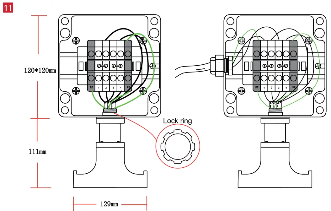 Warmup Multiple-Entry Power Connection With Junction Box - fig 13