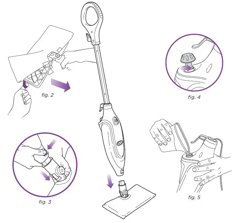 Shark-S3601-Steam-Pocket-Mop-User-Manual-fig-6