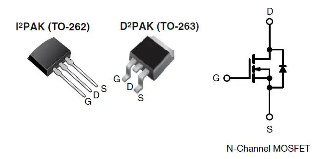 VISHAY IRF740AS Power MOSFET-fig-1