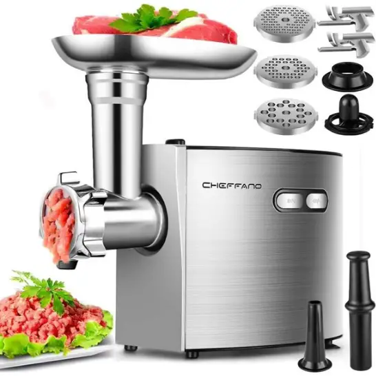CHEFFANO AZ-MG091 Max Stainless Steel Meat Grinder