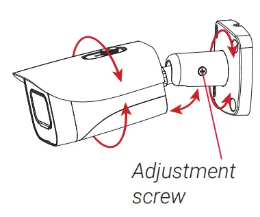 To install your camera