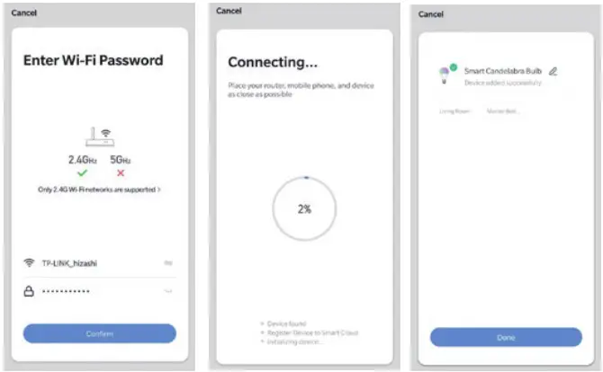 LIDEKA Smart LED Bulb - Adding the Device to the App 3