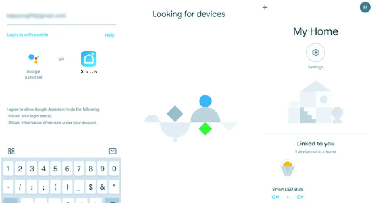 LIDEKA Smart LED Bulb - Linking Your Account to Google Home 2