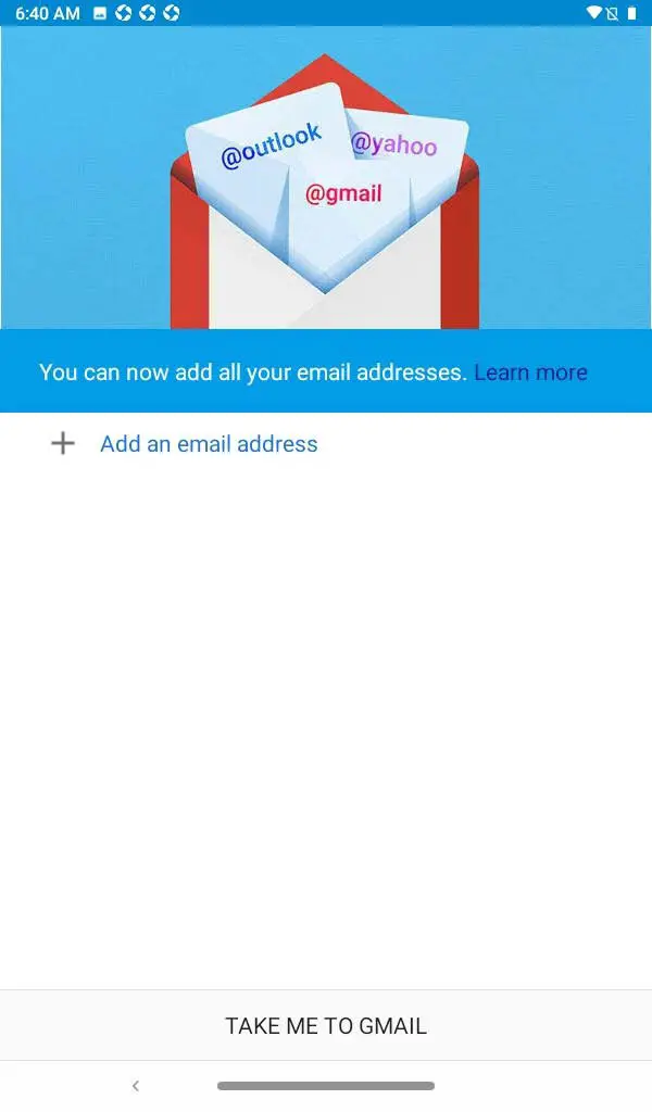 Lenovo TAB M8 - Gmail